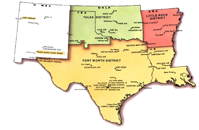 SWD Military Boundaries